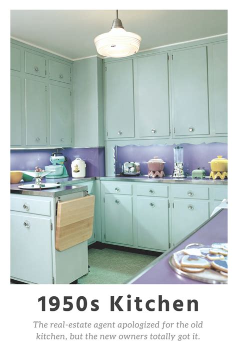 The kitchen is a such a personal room in your home; 1950s Kitchen in 2020 | Kitchen cabinets and countertops ...