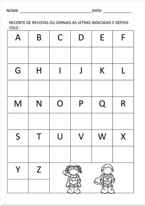 Worksheet For Nursery Class Printable Alphabet Worksheets School