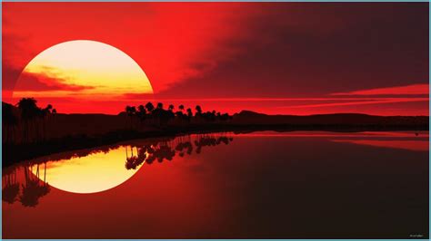 Beautiful Red Sunset Wallpapers Top Free Beautiful Red Sunset