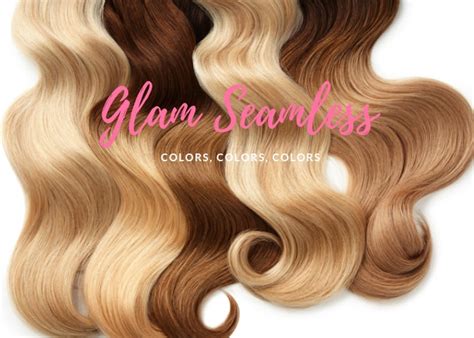 How To Choose Hair Extensions Glam Seamless Hair Extensions