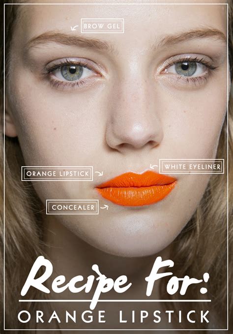 How To Wear Orange Lipstick Stylecaster