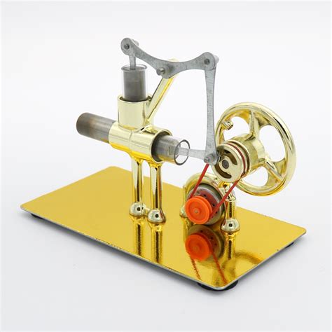Mini Hot Air Stirling Engine Model Generator Motor Steam Power