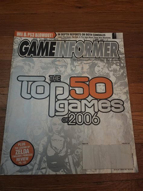 Game Informer Issue 165 Prices Game Informer Compare Loose Cib And New