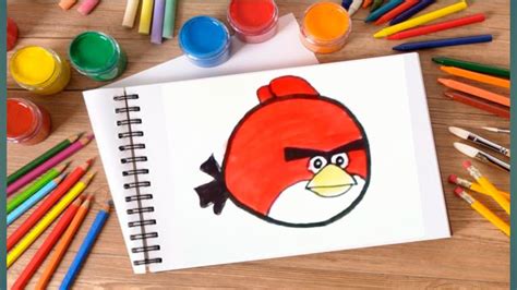 Draw Angry Birds رسم انجري بيرد Youtube