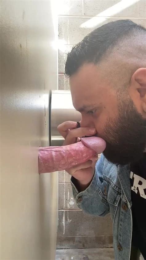 A Sex Lucky Pig Finds Hot Cock At Gloryhole