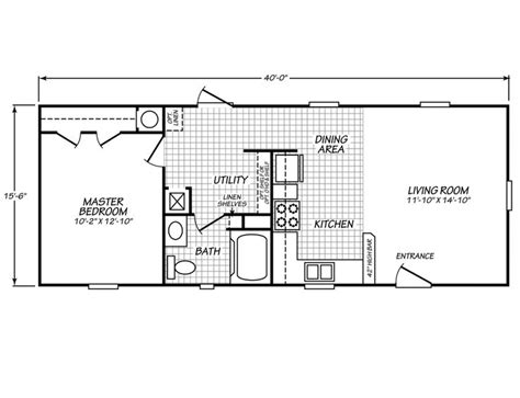 Maybe you would like to learn more about one of these? 21 Best Simple 1 Bedroom Mobile Homes Floor Plans Ideas ...