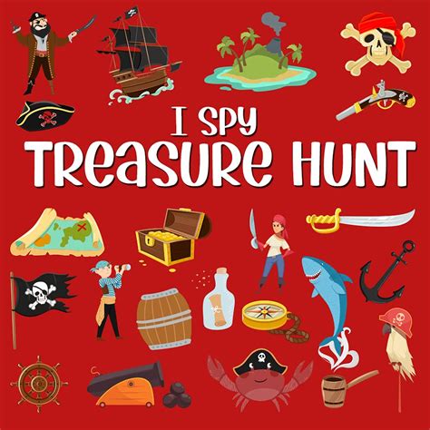 I Spy Treasure Hunt Fun Pirates Activity Book For Toddlers And