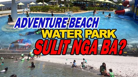 Adventure Beach Waterpark Subic Bay Sulit Nga Ba Youtube