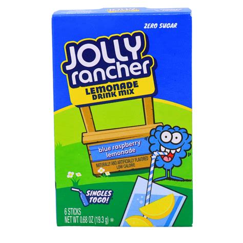 Singles To Go Jolly Rancher Blue Raspberry Lemonade 193g Candy