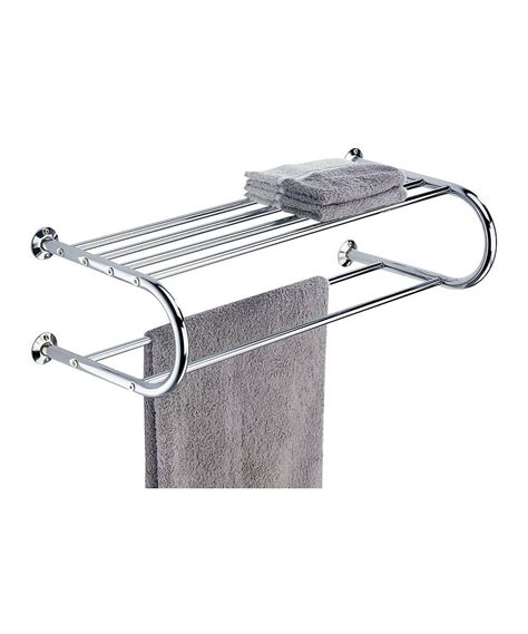 Home hardware's got you covered. Chrome Curved Towel Bar Shelf | Towel rack, Bar shelves, Towel bar