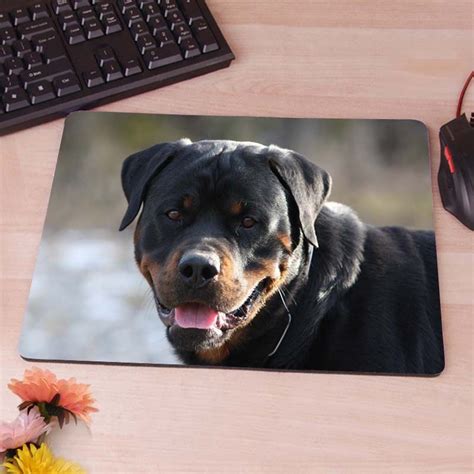 Maiyaca Rottweiler Cool Game Custom Mousemats Rubber Pad Affiliate