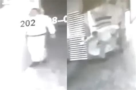 Difunden Video De Guardia De Seguridad Siendo Atacado Por Un Fantasma