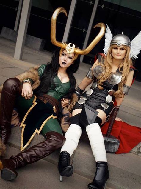 Thor And Loki Lady Loki Cosplay Loki Cosplay Thor