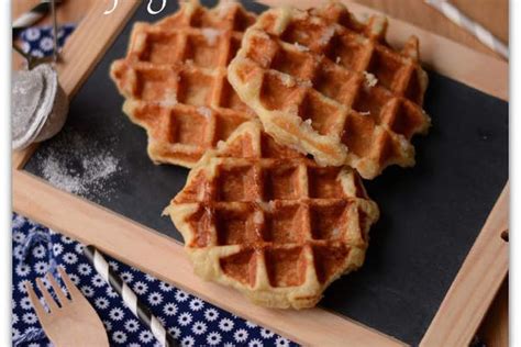 Recette des délicieuses gaufres de Liège