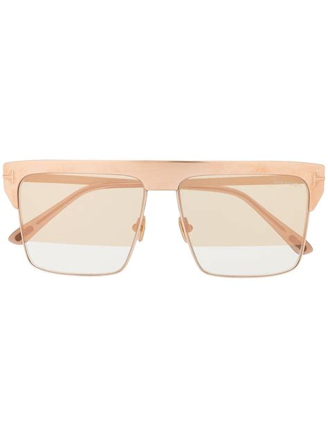 Tom Ford Eyewear Square Frame Sunglasses Farfetch