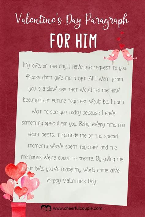 Paragraphs For Him Long And Cute Messages For Your Boyfriend Artofit