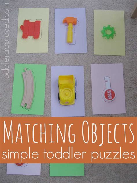 Matching Objects Toddler Approved