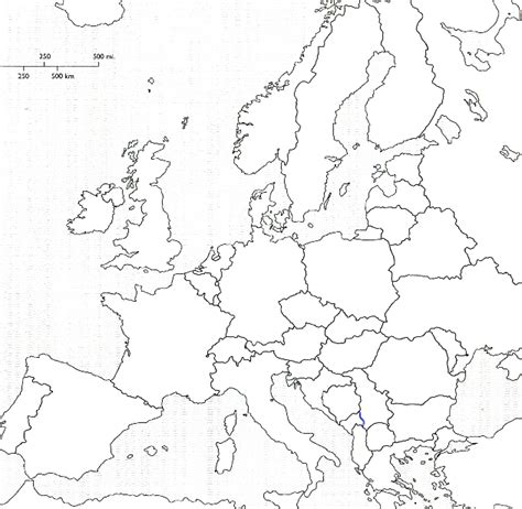 Europe Map Quiz Answers