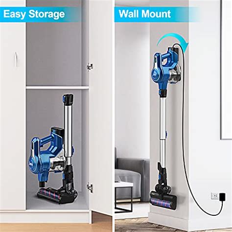 Inse Cordless Vacuum Cleaner Rechargeable Battery Cordless Stick