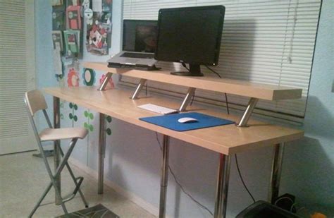 Ikea Standing Desk Hack Standing Desk Reviews