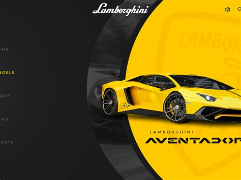 Lamborghini Ui By Jordan Andrews On Dribbble