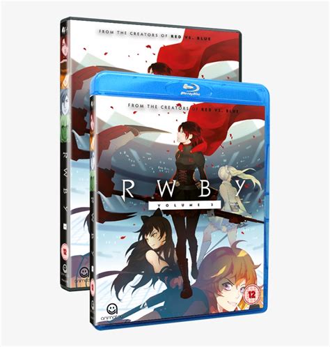 Volume Rwby Volume 3 Blu Raydvd 530x795 Png Download Pngkit