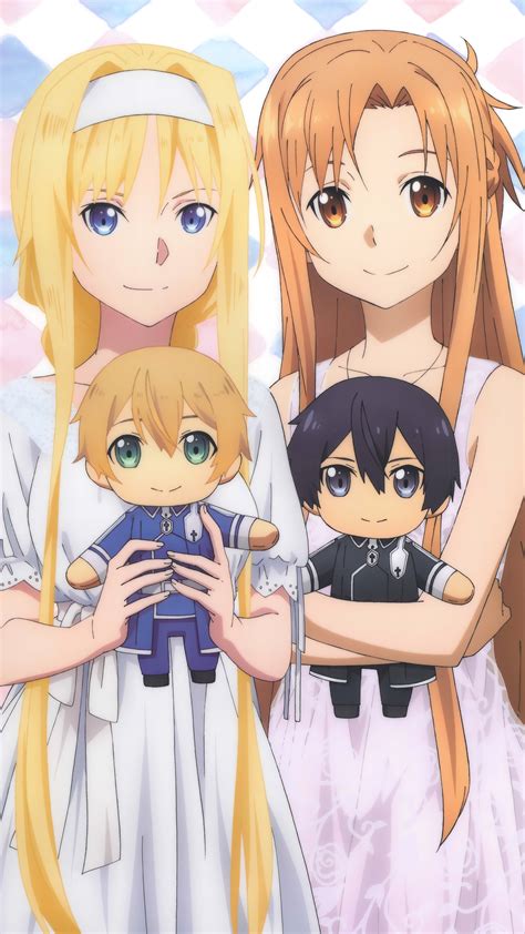 Sword art online is an emotional, sad series that showcases the struggles of survival, being in a relationship, and even disease in sao season 2. Sword Art Online Alicization Alice Zuberg Asuna 2160×3840 ...