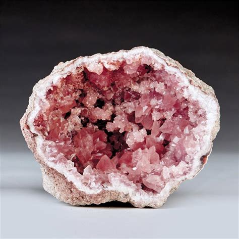 Pink Amethyst Large Natural Geode 46 X 39