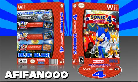 Viewing Full Size Sonic The Hedgehog 4 Box Cover