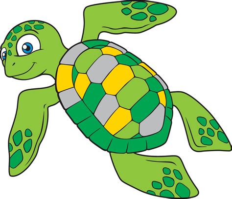 Sea Turtle Clip Art Vector Graphics Illustration Sea Turtle Clipart