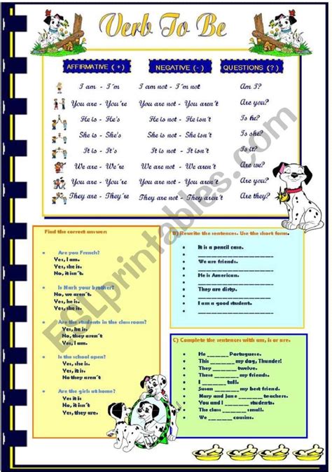 Verb To Be Wh Question Words 7 Pages Verb Teaching Resources Wh
