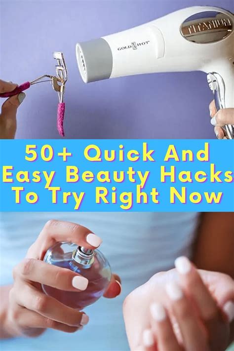 Quick And Easy Beauty Hacks To Try Right Now Beauty Hacks Beauty Hacks