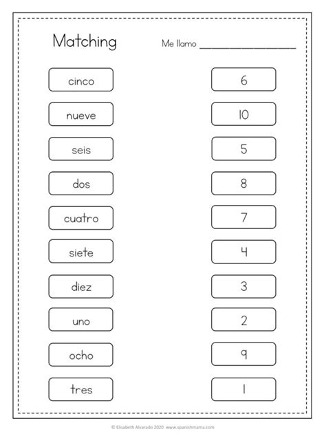 Numbers In Spanish Worksheets And How To Count 1 1000 Spanish Numbers