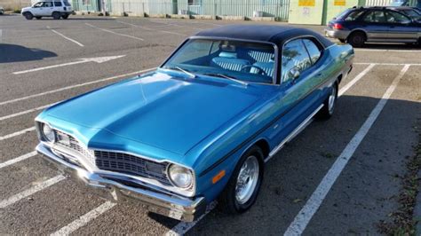 1974 dodge dart sport b5 blue blue int 318 w cam and 4bbl 500 miles on build