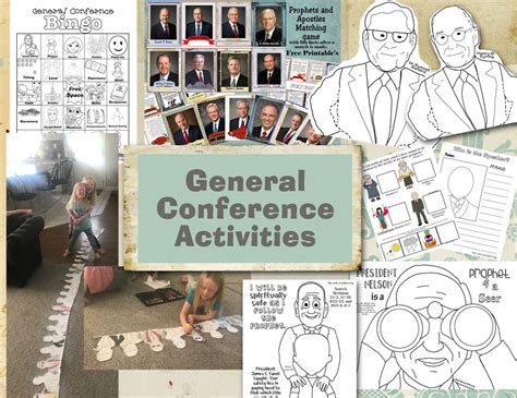 Lds General Conference Free Printables And Packets