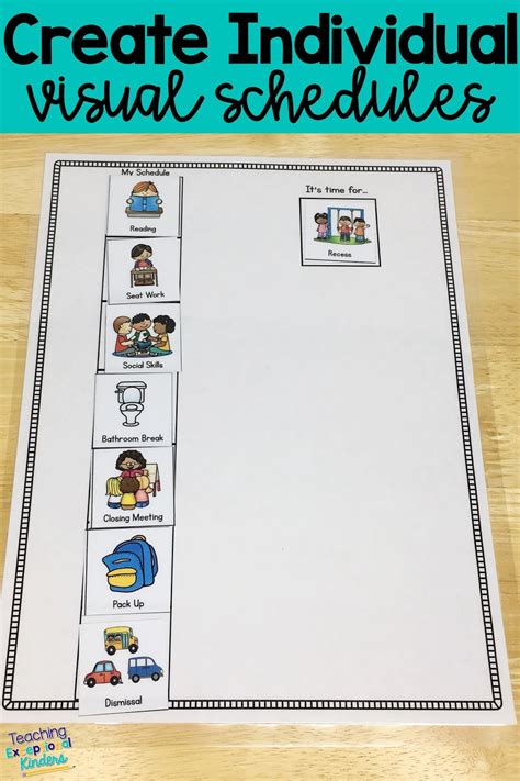 How to Use Visual Schedules to Help All Students to Be ...