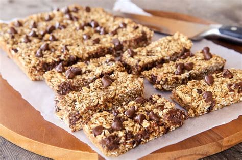 Pour the chocolate mixture over the crust in the pan, and spread evenly with a knife or the back of a spoon. skinnymixer's Choc Chip Oat Bars - skinnymixers