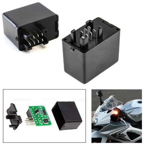 7 PIN ELECTRONIC LED Flasher Relay Hyper Flash Fix For Turn Signal