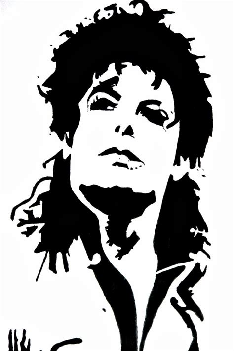 Dgs Art Gallery Michael Jackson Stencil