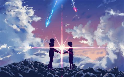 Your name wallpaper, your name digital wallpaper, makoto shinkai. Your Name Wallpapers - Wallpaper Cave
