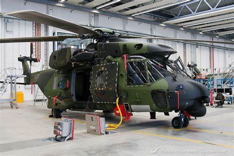 Holzdorf Helicopter Base In Transition Luftwaffe Hsg64 Nh90 Tth 7906