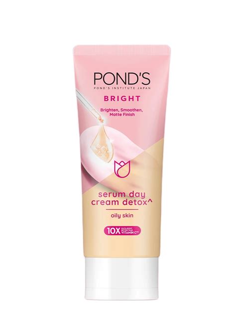 Ponds Bright Day Cream Detox For Oily Skin 40g Lazada Ph