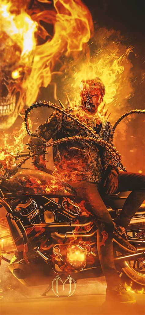 Ghost Rider 4k Iphone Wallpapers Wallpaper Cave