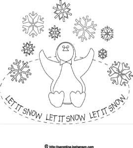Snowy mountain country coloring page by arts & crackers Winter Coloring Pages, Let it Snow Penguin in Snowy Winter ...