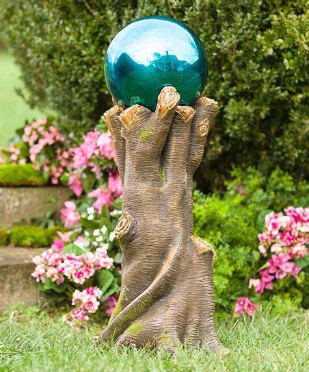 Maybe you would like to learn more about one of these? Plow & Hearth Large Tree Stump Garden Stand | Zulily | Gazing ball, Tree stump, Unique garden art