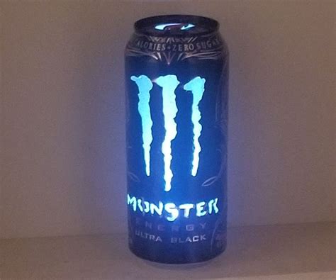 Monster Energy Can Light : 7 Steps (with Pictures) - Instructables