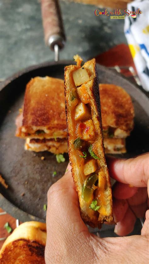 Tofu Sandwich Recipe Healthy Tofu Sandwich Cook With Smile