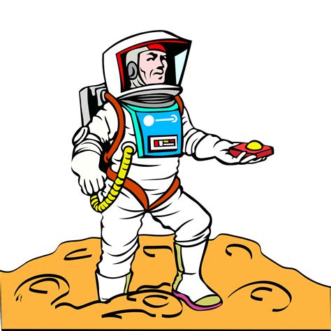 Astronaut Clipart, Space, Planets, Rocket - Clip Art Library