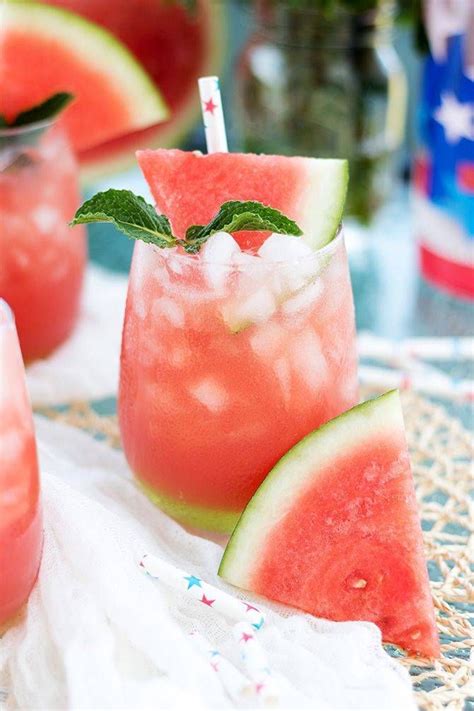 Vodka Watermelon Cooler Jennifer Meyering Watermelon Vodka Summer