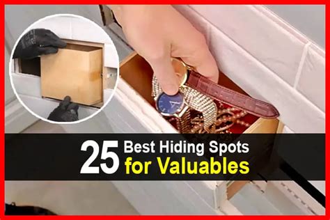 25 Best Hiding Spots For Valuables